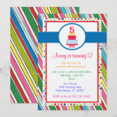 Over de uitnodiging van de Birthday Rainbow (Voorkant / Achterkant)