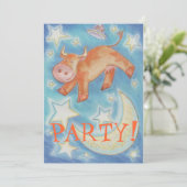 Over de uitnodiging van de Moon-partij (Staand voorkant)