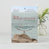 Over de uitnodiging van het huwelijk (Staand voorkant)