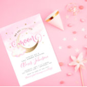 Over de uitnodiging voor het Baby shower Moon