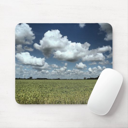 Over de velden gaan we muismat (Met muis)