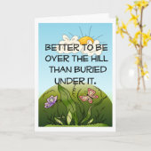 Over de Verjaardag van de Heuvel Kaart (Gele Bloem)