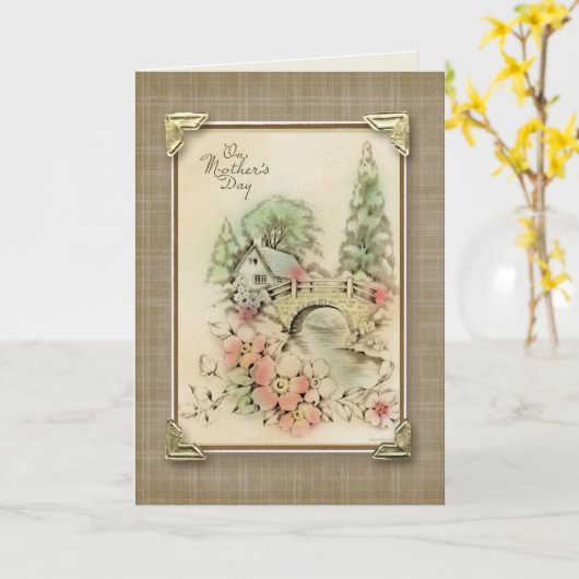 over de  voortplanting in de Moederdag Kaart (Gele Bloem)