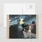 Over de wateren in Daimotsu Bay Briefkaart (Voorkant / Achterkant)