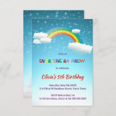 Over de wedstrijd voor de regenboogdag kaart (Voorkant / Achterkant)