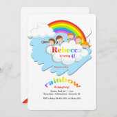 Over de wedstrijd voor de regenboogdag kaart (Voorkant / Achterkant)