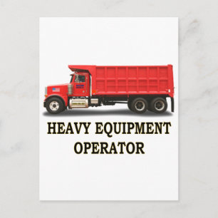 OVER DE WEG: DUMP TRUCK BRIEFKAART