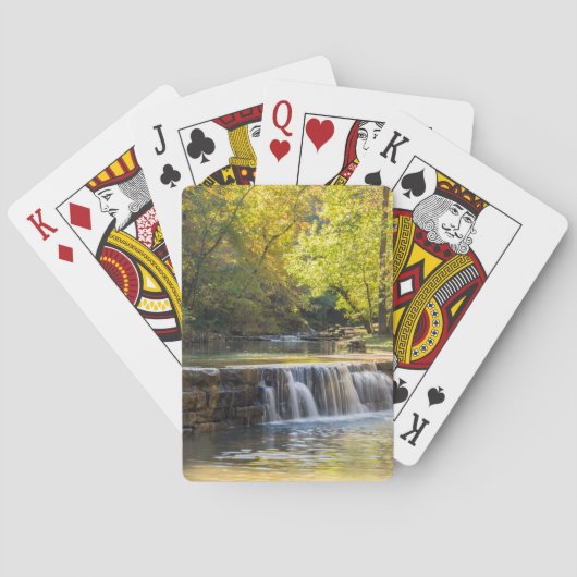 Over de Weg heen Stromen Pokerkaarten (Achterkant)