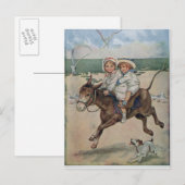 Over de zanden briefkaart (Voorkant / Achterkant)