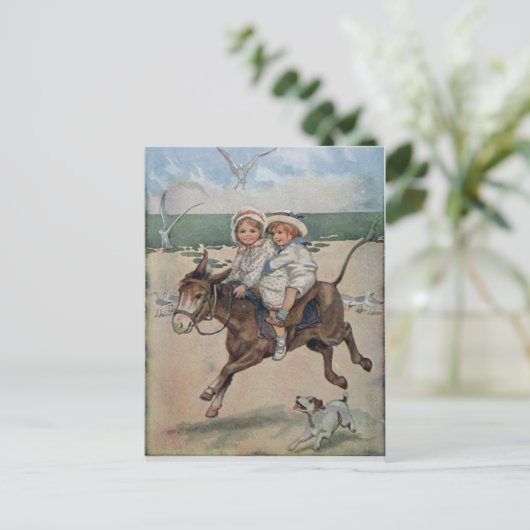 Over de zanden briefkaart (Staand voorkant)