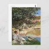 Over de Zijnbank door Monet Briefkaart (Voorkant / Achterkant)