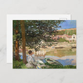 Over de Zijnbank door Monet Briefkaart (Voorkant / Achterkant)