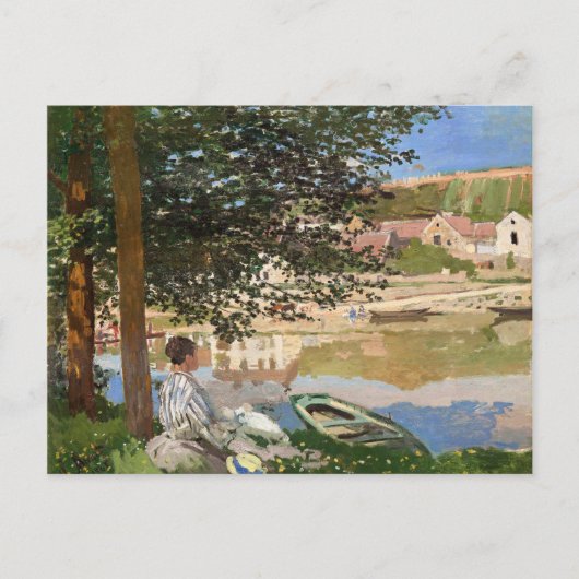 Over de Zijnbank door Monet Briefkaart (Voorkant)