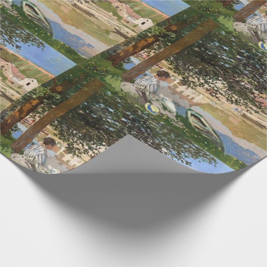 Over de Zijnbank door Monet Cadeaupapier (Hoek)