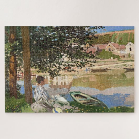 Over de Zijnbank door Monet Legpuzzel (Horizontaal)