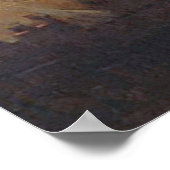 Over de Zwarte Bodemvlaktes George Lambert 1899 Poster (Hoek)