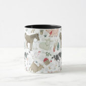 over de zwarte Mok van het Boerderij dierenfokkeri (Midden)