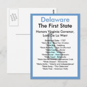 Over Delaware Briefkaart (Voorkant / Achterkant)