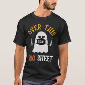 Over dit 2021 Boo Sheet Ghost Mask Classic Costum T-shirt (Voorkant)