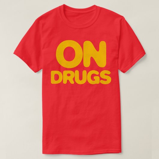 OVER DRUGS T-SHIRT (Design voorkant)