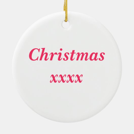 Over Easy Hunter Jumper Show Jumping Keramisch Ornament (Achterkant)