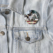 Over Easy Hunter Jumper Show Jumping Ronde Button 5,7 Cm (In situ)