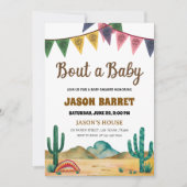 "Over een Baby" Zuidwestelijk Baby shower Kaart (Voorkant)