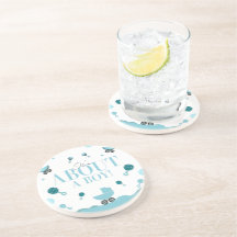 Over een Boy Baby shower Invite Gift Bag