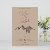 over een budgetweddenschap in het Rustic Mountain  (Staand voorkant)