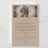 over een budgetweddenschap in het Rustic Mountain  (Achterkant)