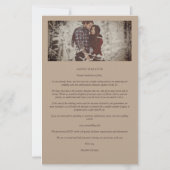 over een budgetweddenschap in het Rustic Mountain  (Achterkant)