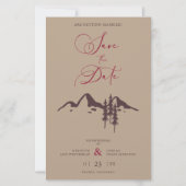 over een budgetweddenschap in het Rustic Mountain  (Voorkant)