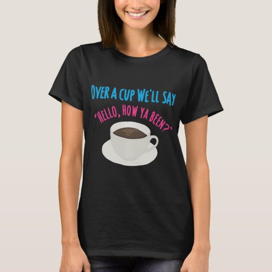 Over een kop t-shirt (Voorkant)