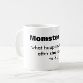Over een moeder koffiemok (Voorkant links)