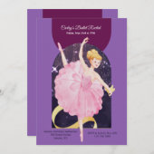 Over één "Toe Ballet"-overweging Kaart (Voorkant / Achterkant)