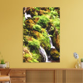 Over en onder canvas afdruk (Insitu (Woonkamer))