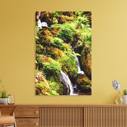 Over en onder canvas afdruk (Insitu (Woonkamer))