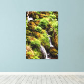 Over en onder canvas afdruk (Insitu (Houten vloer))