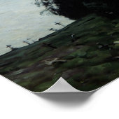 Over Eternal Quiet door Isaac Levitan Poster (Hoek)