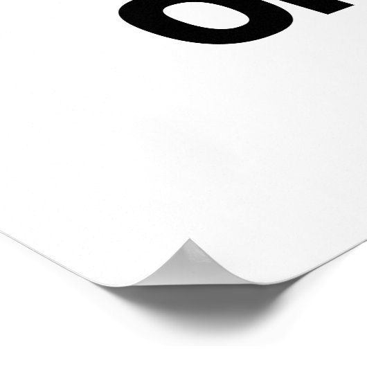 Over Fleek Funny Veggie Leek Pun Poster (Hoek)