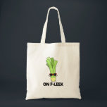 Over Fleek Funny Veggie Leek Pun Tote Bag<br><div class="desc">Op Fleek is Funny Veggie Leek Pun een schattige stelletje prei die op vloek kijkt in zijn zonnebril. Funny Pun cadeau voor familie en vrienden die van groente,  prei en puns houden.</div>