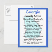 Over Georgië Briefkaart (Voorkant / Achterkant)