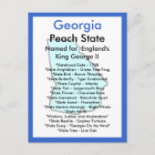 Over Georgië Briefkaart (Voorkant)