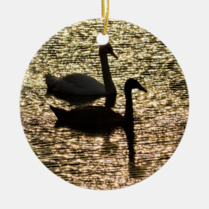 Over Golden Pond Keramisch Ornament