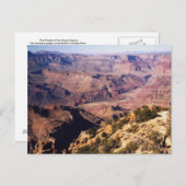 Over Grand Canyon-Briefkaart Briefkaart (Voorkant / Achterkant)