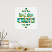 OVER GYMNASTICA POSTER (Keuken)