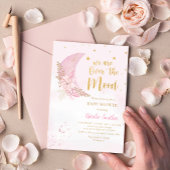 Over het Baby shower Meisje van de Moon & Stars Wa Kaart