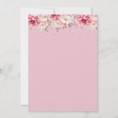 Over het Baby shower Meisje van de Moon & Stars Wa Kaart (Achterkant)