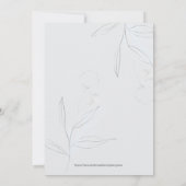 Over het Baby shower Moon Boho Boy Kaart (Achterkant)