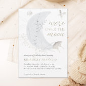 Over het Baby shower Moon Boho Boy Kaart